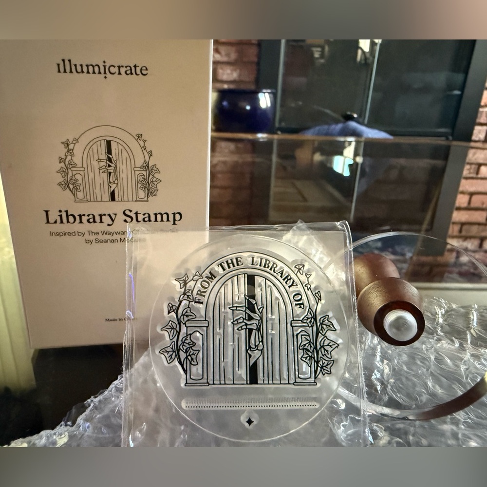 Illumicrate Eleanor West’s Library Stamp
